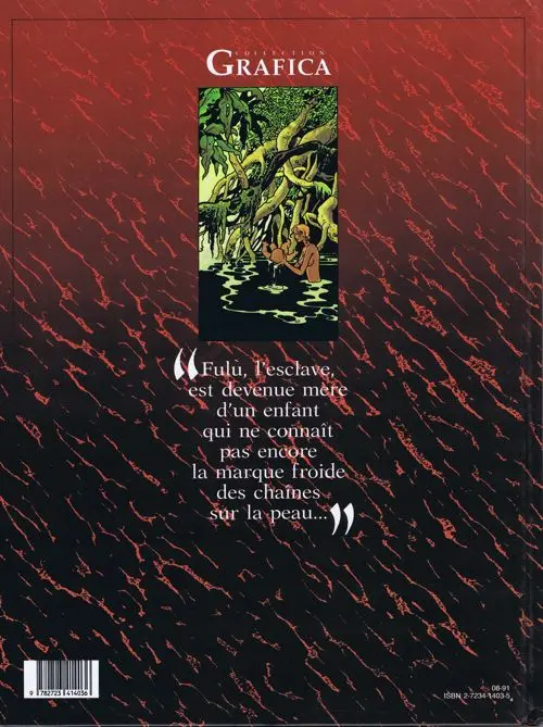 Verso de l'album Fulù Tome 4 La mer, la liberté