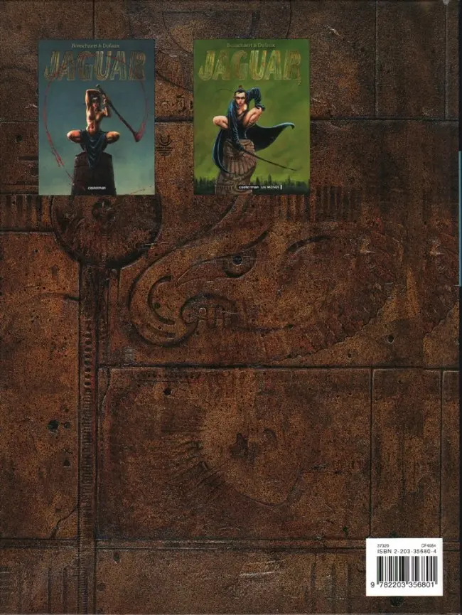 Verso de l'album Jaguar Tome 2