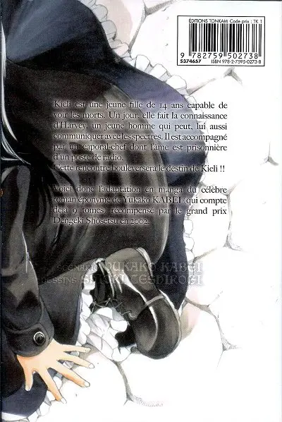 Verso de l'album Kieli 1