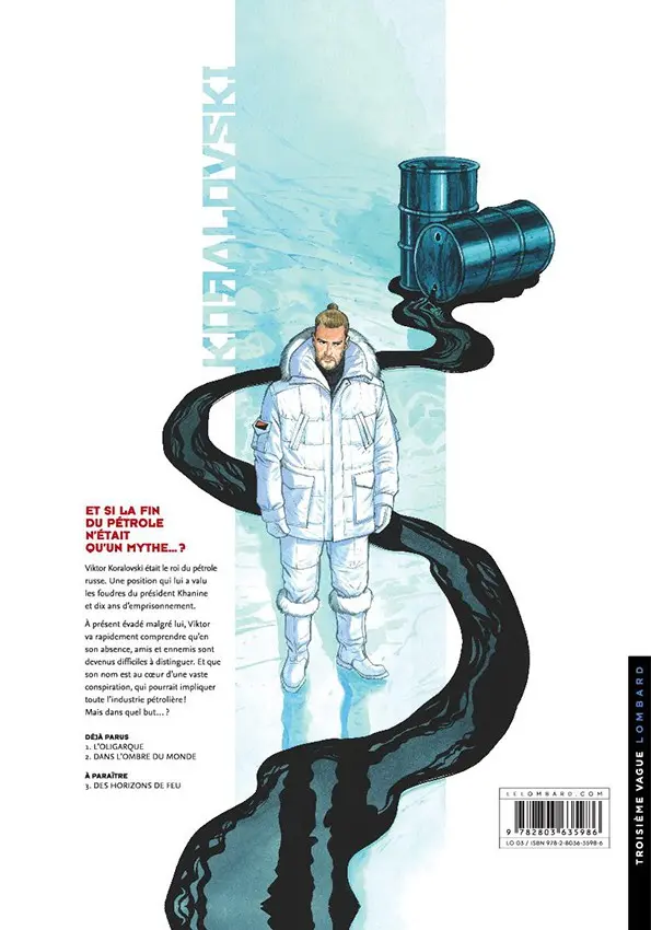 Verso de l'album Koralovski Tome 2 Dans l'Ombre du Monde