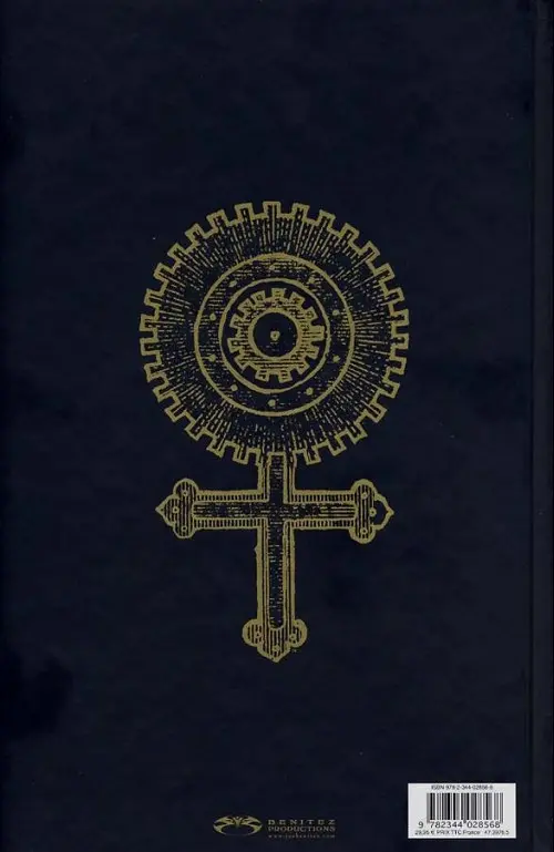 Verso de l'album Lady Mechanika Intégrale Cycle III - Edition collector