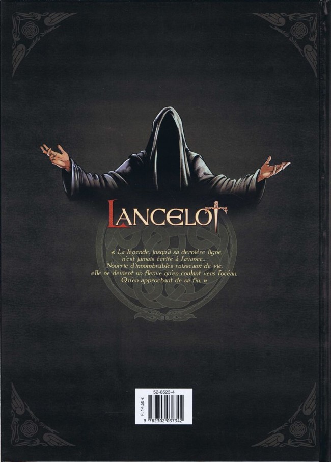 Verso de l'album Lancelot Tome 4 Arthur
