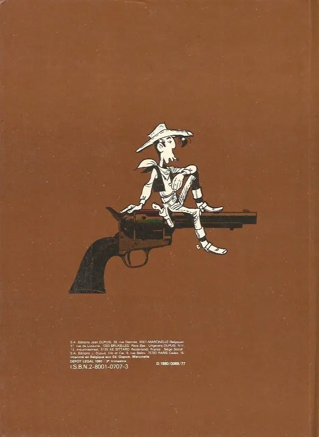 Verso de l'album Lucky Luke Spécial 2*