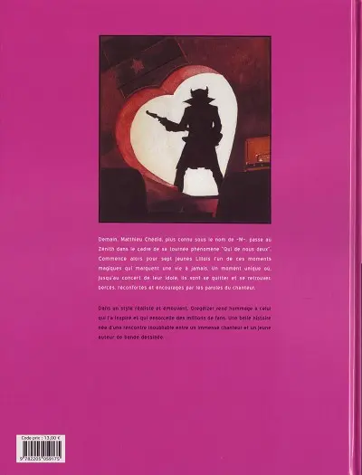 Verso de l'album Les Mots contre les maux