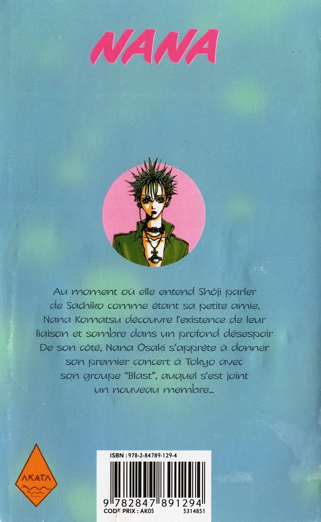 Verso de l'album Nana 4
