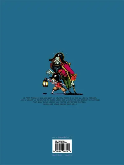Verso de l'album Les Nouveaux pirates !
