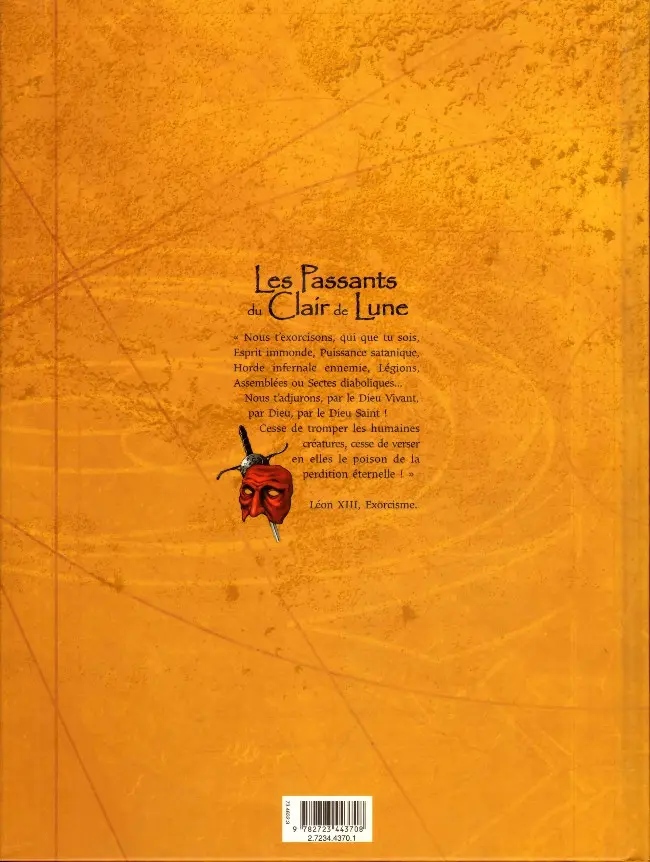 Verso de l'album Les Passants du clair de lune Tome 2 Le chant du Bouc