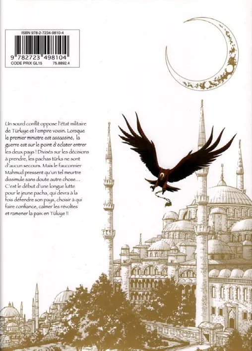 Verso de l'album Altaïr Volume 1