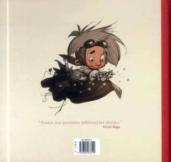 Verso de l'album Petit Pierrot Tome 3 Des étoiles plein les yeux