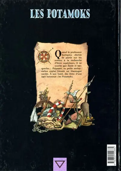 Verso de l'album Les Potamoks Tome 1 Terra Incognita