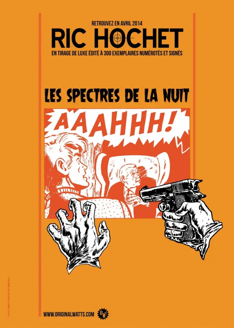 Autre de l'album Ric Hochet Tome 12 Les Spectres de la nuit