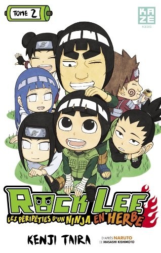 Couverture de l'album Rock Lee - Les péripéties d'un ninja en herbe. Tome 2