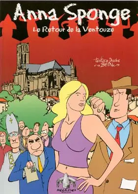 Couverture de l'album Anna sponge Tome 1 Le Retour de la Ventouze