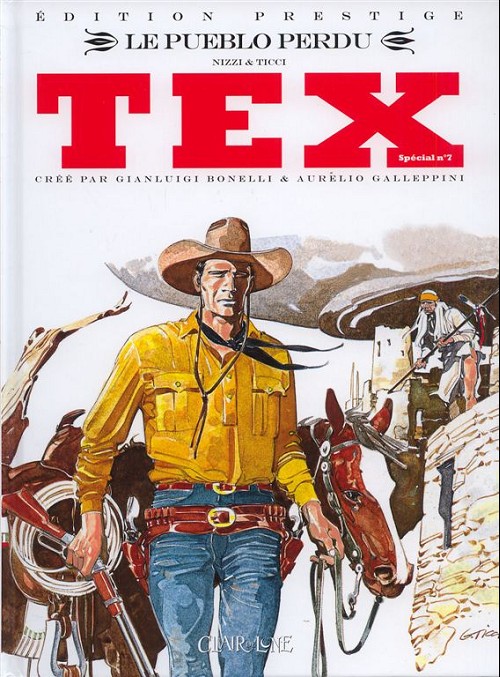 Couverture de l'album Tex (Spécial) Tome 7 Le Pueblo perdu