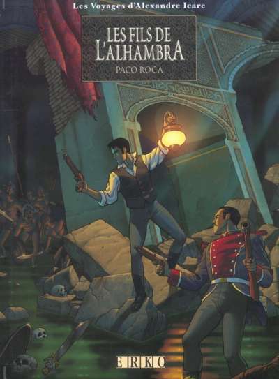 Couverture de l'album Les Voyages d'Alexandre Icare Tome 1 Les fils de l'Alhambra