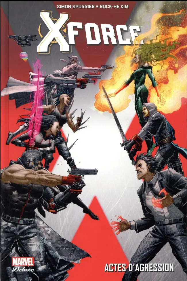 Couverture de l'album X-Force : Actes d'agression Actes d'agression