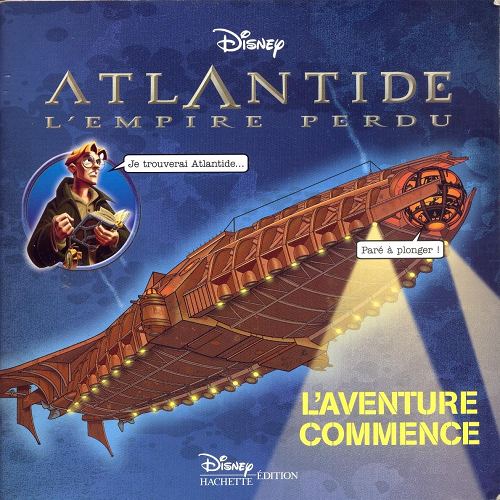 Couverture de l'album Atlantide l'empire perdu L'aventure commence