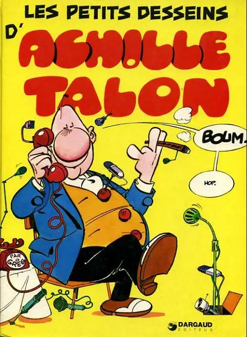 Couverture de l'album Achille Talon Tome 9 Les petits desseins d'Achille Talon