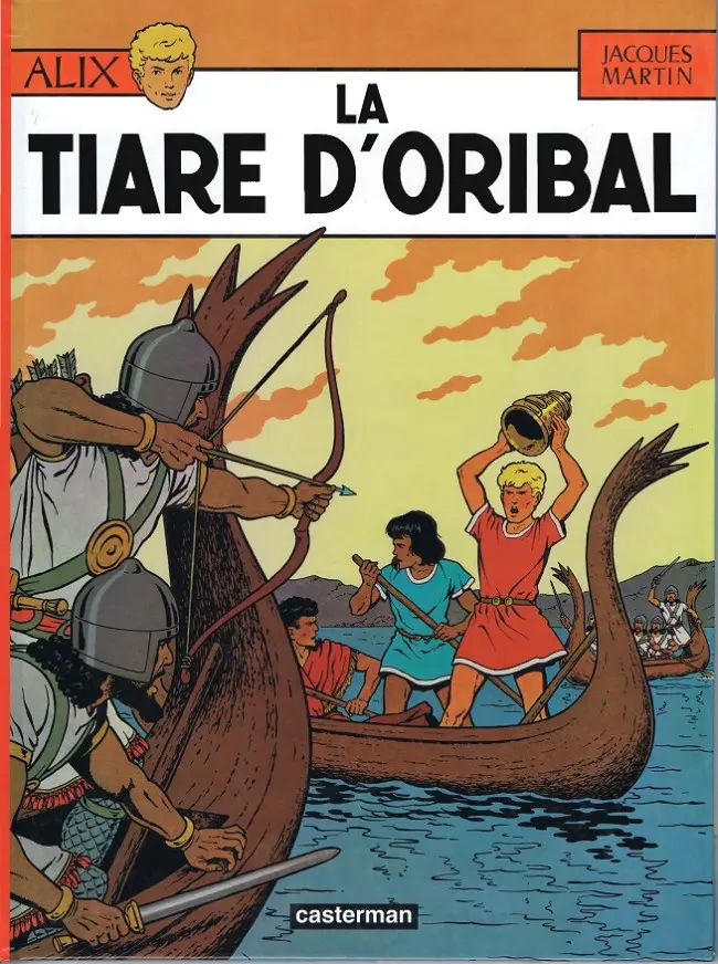 Couverture de l'album Alix Tome 4 La tiare d'Oribal
