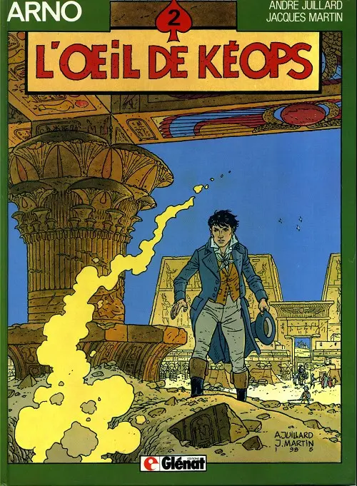 Couverture de l'album Arno Tome 2 L'œil de Kéops