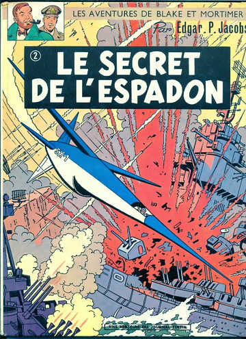 Couverture de l'album Blake et Mortimer Tome 2 Le Secret de l'Espadon 2