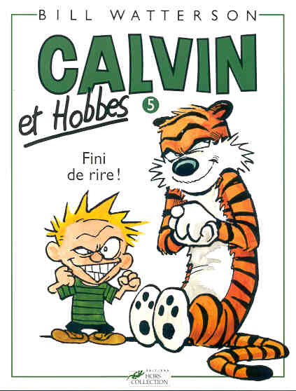 Couverture de l'album Calvin et Hobbes Tome 5 Fini de rire !