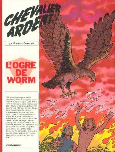 Couverture de l'album Chevalier Ardent Tome 9 L'ogre de Worm