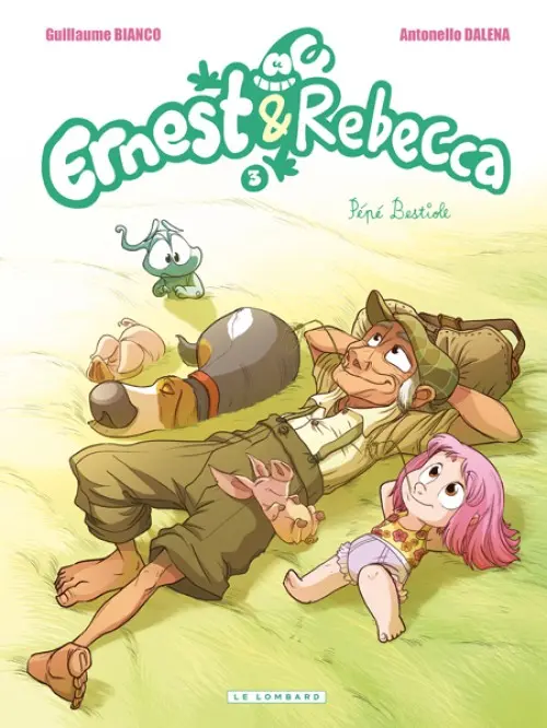 Couverture de l'album Ernest & Rebecca Tome 3 Pépé Bestiole