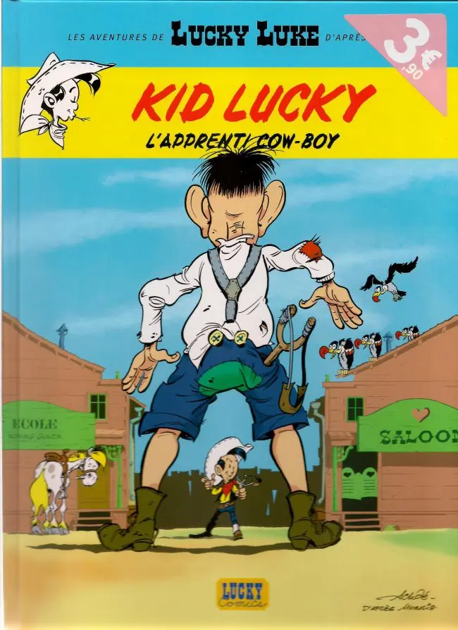 Couverture de l'album Kid Lucky Tome 1 L'apprenti cow-boy