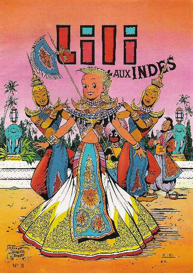 Couverture de l'album Lili Tome 8 Lili aux Indes