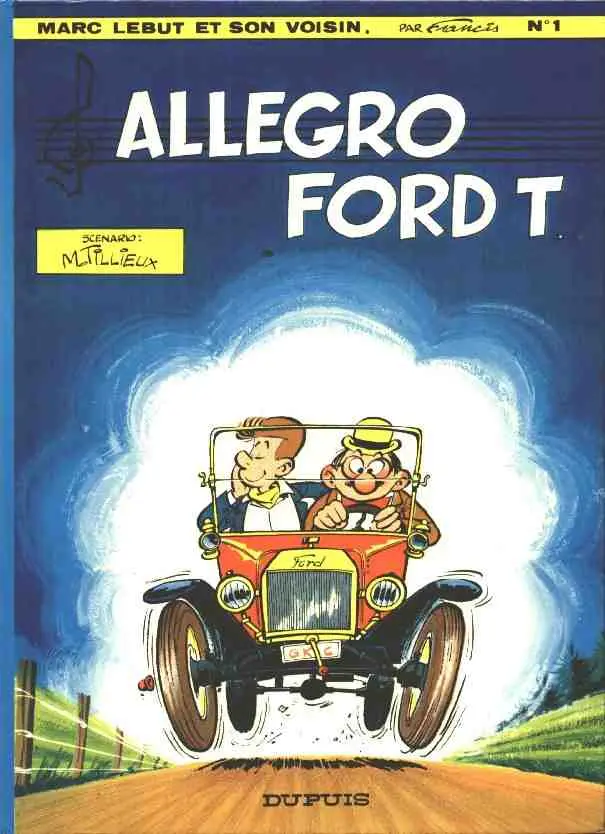 Couverture de l'album Marc Lebut et son voisin Tome 1 Allegro Ford T