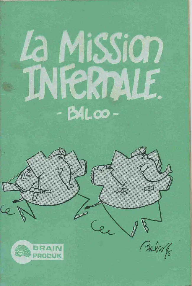 Couverture de l'album La Mission infernale Tome 1