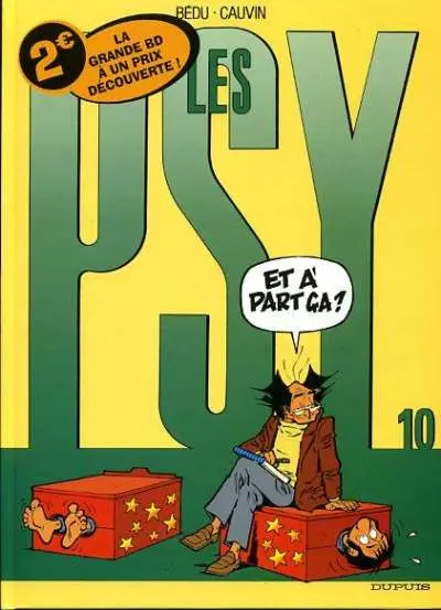 Couverture de l'album Les Psy Tome 10 Et à part ça ?