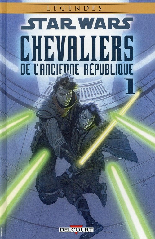 Couverture de l'album Star Wars - Chevaliers de l'Ancienne République Tome 1 Il y a bien longtemps...