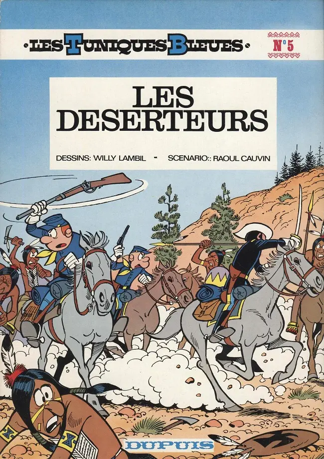 Couverture de l'album Les Tuniques Bleues Tome 5 Les déserteurs