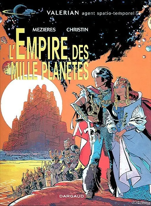 Couverture de l'album Valérian Tome 2 L'empire des mille planètes