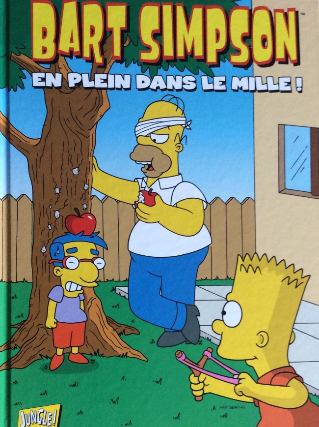 Couverture de l'album Bart Simpson Tome 13 En plein dans le mille !
