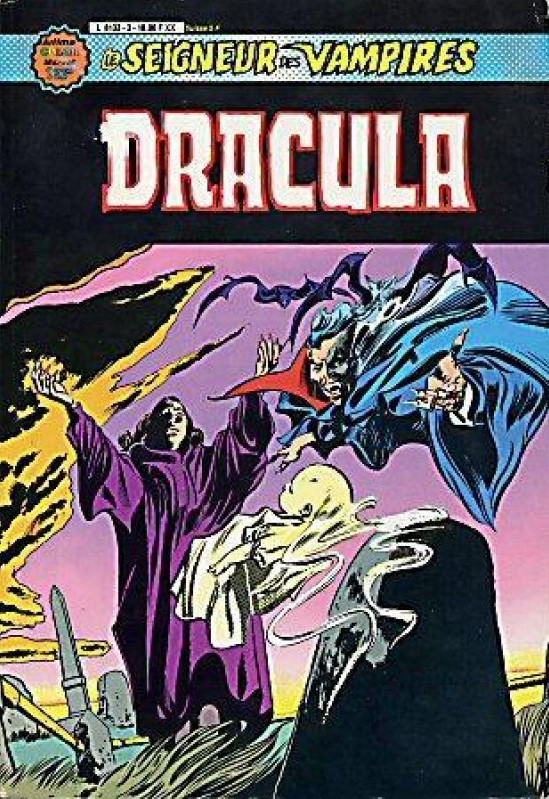 Couverture de l'album Dracula le vampire Album N° 3