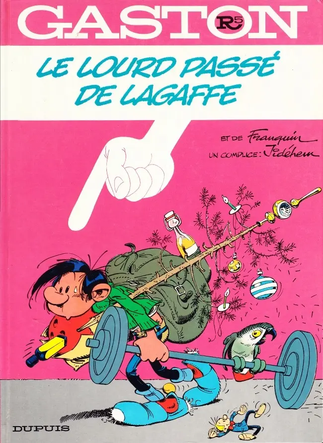 Couverture de l'album Gaston Tome 5 Le lourd passé de Lagaffe