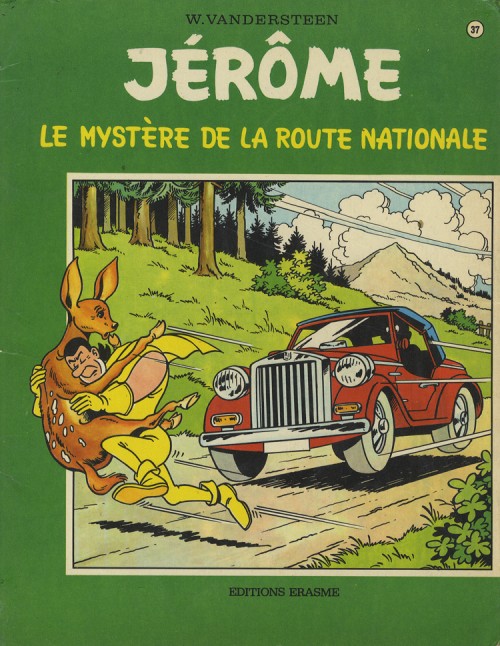 Couverture de l'album Jérôme Tome 37 Le mystère de la route nationale