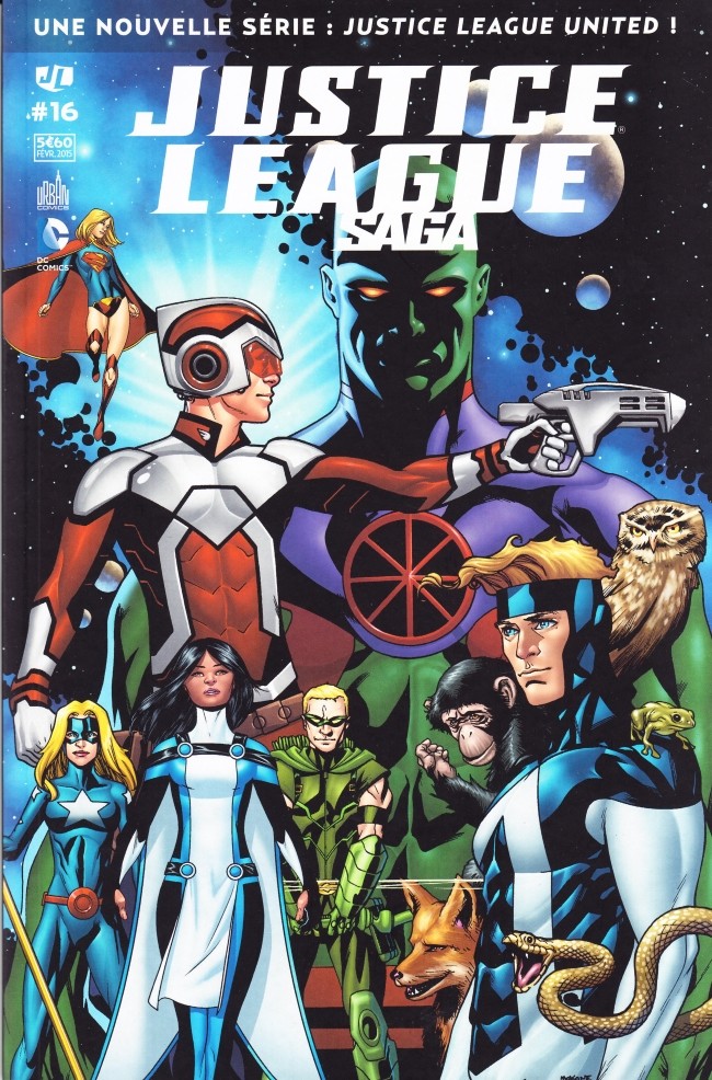 Couverture de l'album Justice League Saga #16