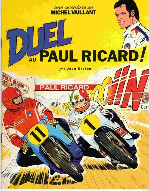 Couverture de l'album Michel Vaillant Duel au Paul Ricard !