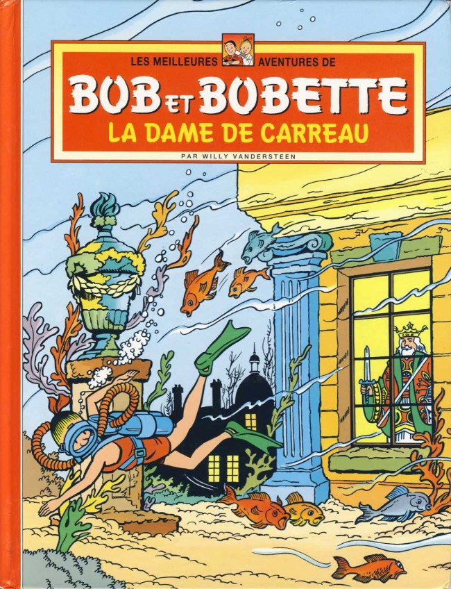 Couverture de l'album Les meilleures aventures de Bob et Bobette Tome 1 La dame de carreau