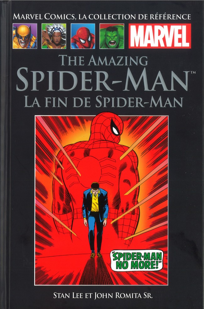 Couverture de l'album Marvel Comics - La collection de référence Tome 85 Amazing Spider-Man - La Fin de Spider-Man