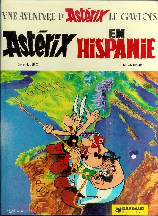 Couverture de l'album Astérix Tome 14 Astérix en Hispanie