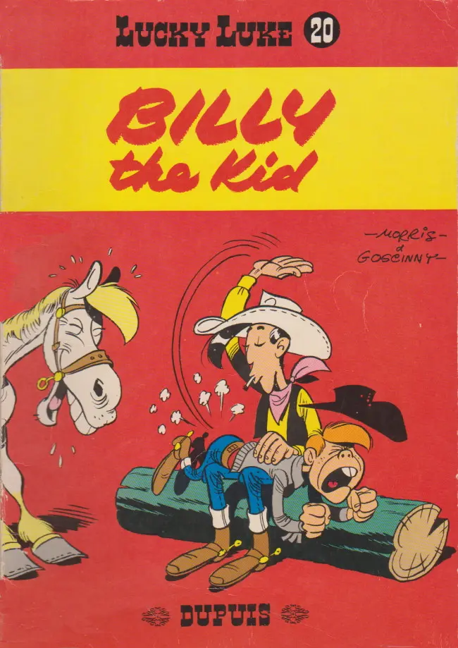 Couverture de l'album Lucky Luke Tome 20 Billy the Kid