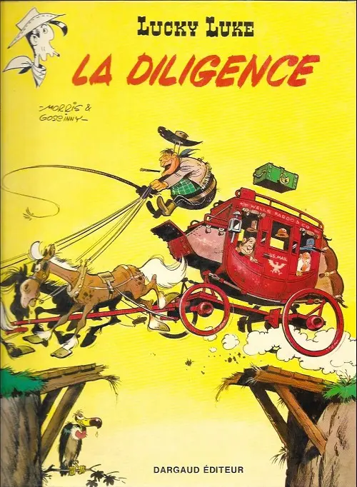 Couverture de l'album Lucky Luke Tome 32 La diligence
