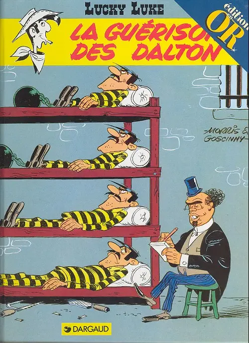 Couverture de l'album Lucky Luke Tome 44 La Guérison des Dalton