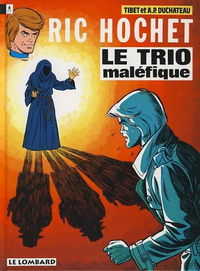 Couverture de l'album Ric Hochet Tome 21 Le trio maléfique