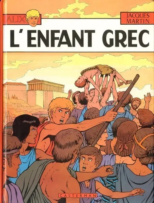 Couverture de l'album Alix Tome 15 L'enfant grec